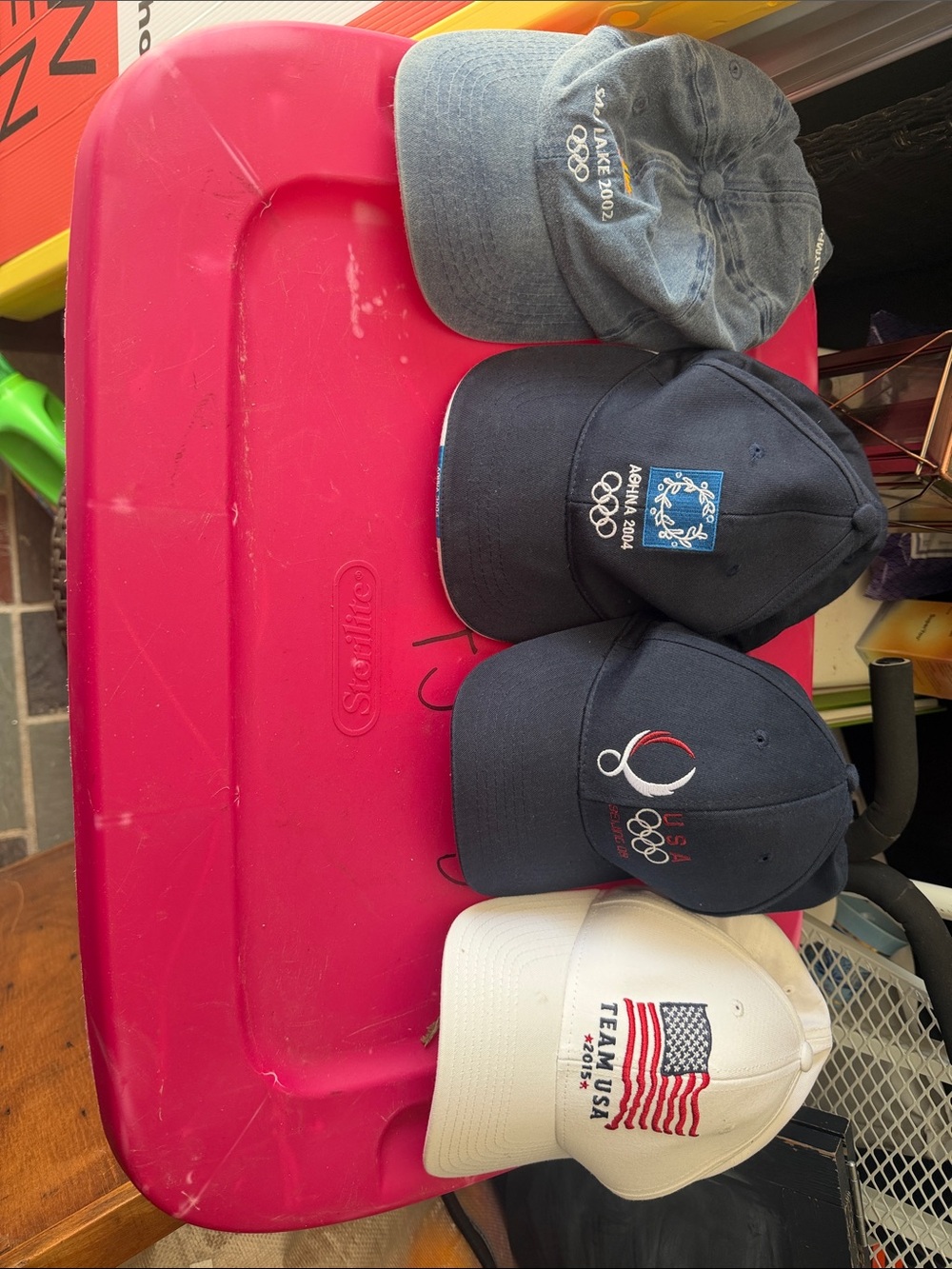 Team USA Unisex Baseball Cap - Patriotic Adjustable Hat
